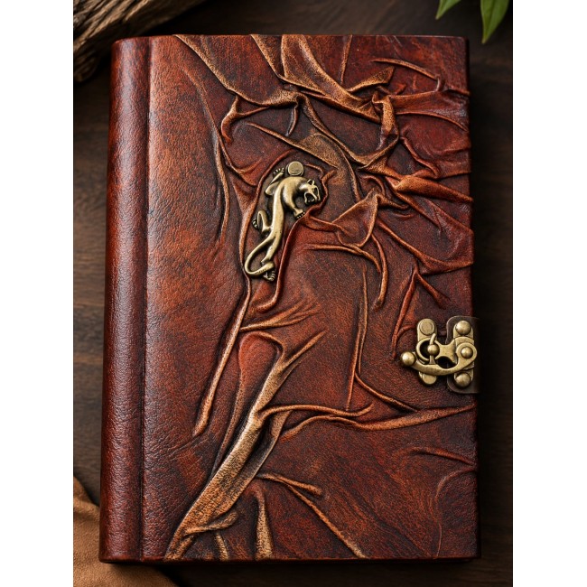 16cm x 21cm  big leather notebook -2